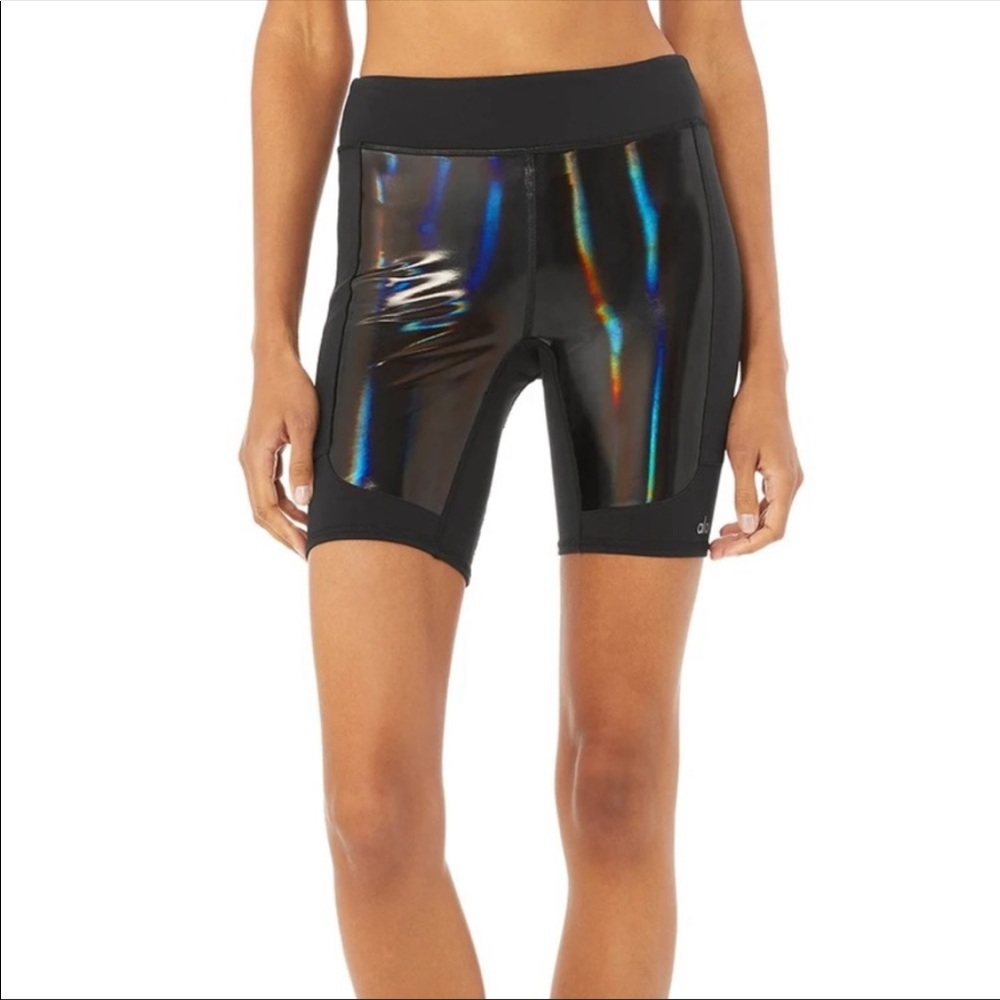 Alo High Waist Galaxy Biker Shorts
